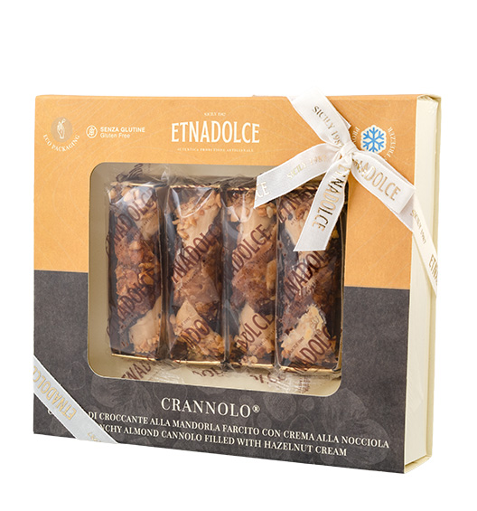 Cannoli mit Haselnussfüllung